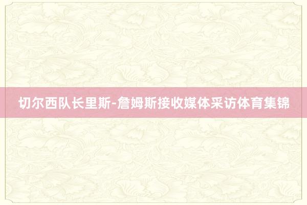 切尔西队长里斯-詹姆斯接收媒体采访体育集锦