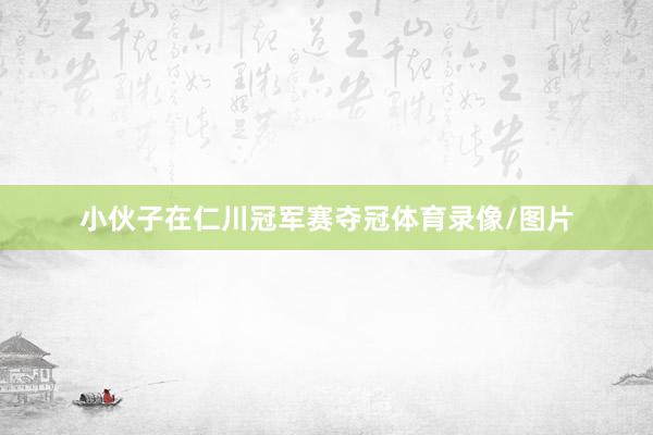 小伙子在仁川冠军赛夺冠体育录像/图片