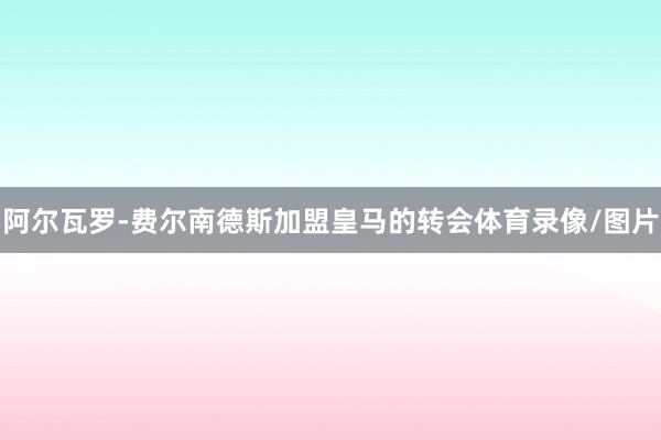 阿尔瓦罗-费尔南德斯加盟皇马的转会体育录像/图片
