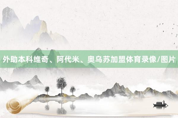 外助本科维奇、阿代米、奥乌苏加盟体育录像/图片