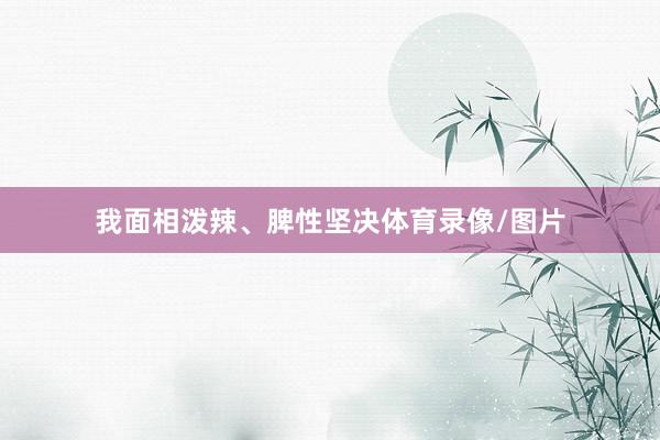 我面相泼辣、脾性坚决体育录像/图片